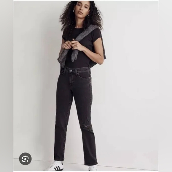 Madewell Women's Perfect Vintage Distresse Jean in Lunar Wash Size 25 - Picture 1 of 13